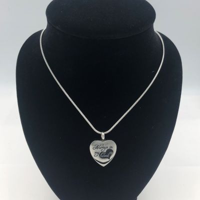 Always in my Heart Cremation Pendant